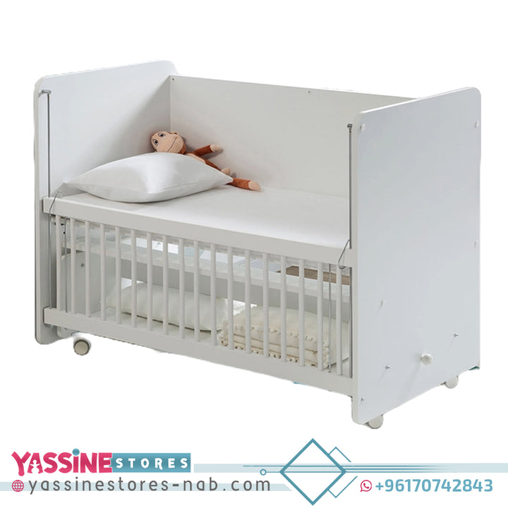 PRACTICAL WHEELED ROCKED MOTHER SIDE CRADLE - Yassine Stores