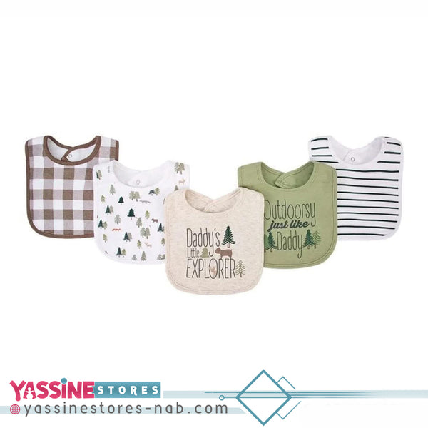 Hudson Baby Cotton Bibs