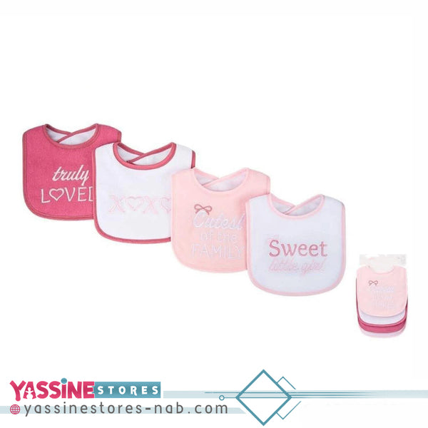 4 Bibs towel Pack