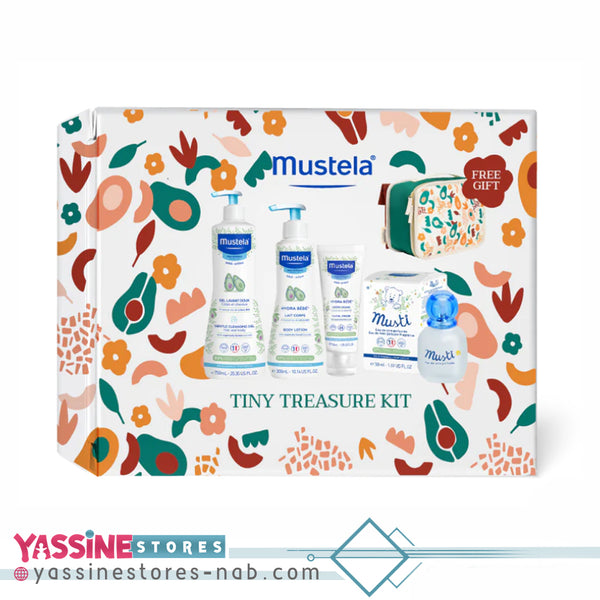 Mustela Tiny Treasure With Green Pouch Terracota Box