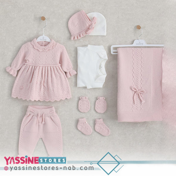 New Born 7 Piece Set (pink)