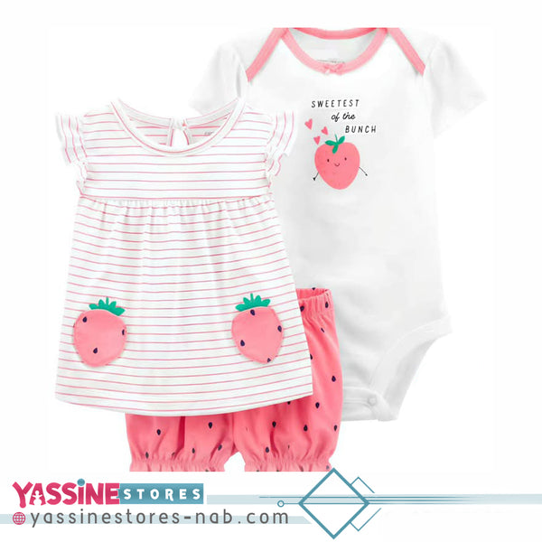 CARTER's Baby 3-Piece Little Short Set