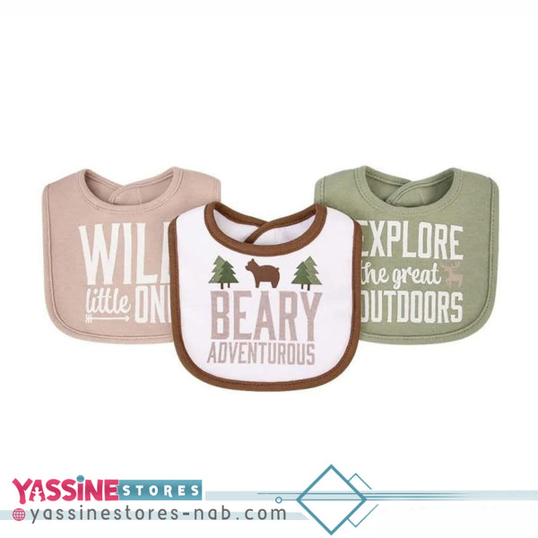 Baby 3-Piece Interlock Bibs