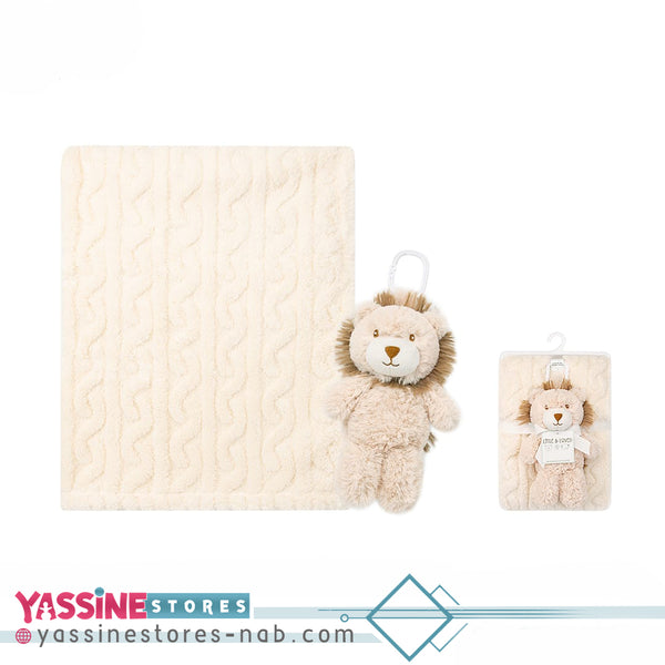 Sherpa Blanket & Plush Doll