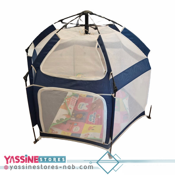 Premium Outdoor Baby Playpen (navy blue)