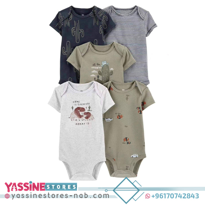 Short-Sleeve Bodysuits - Yassine Stores