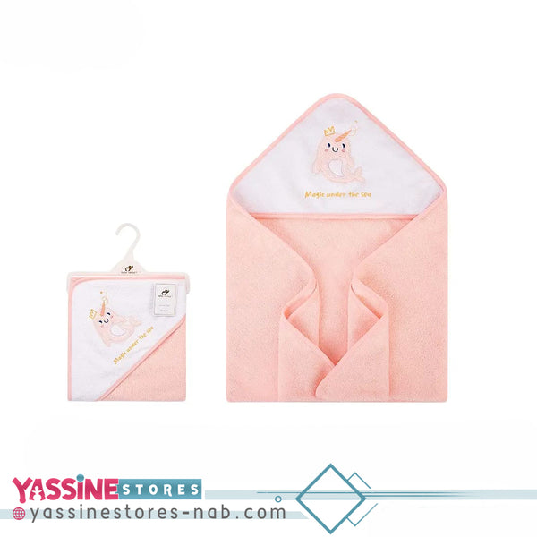 Hooded towel & washcloth