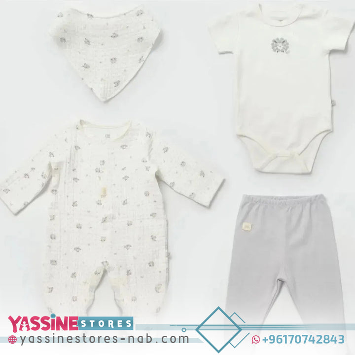 4 pieces newborn set - Yassine Stores