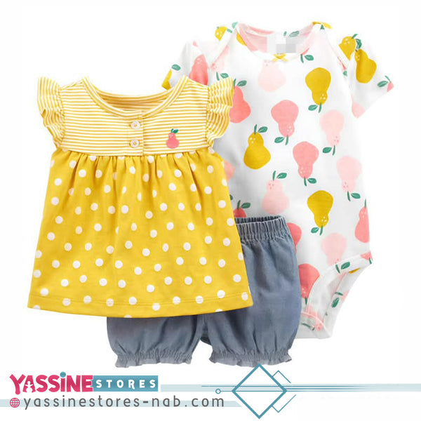 CARTER's Baby 3-Piece Little Short Set