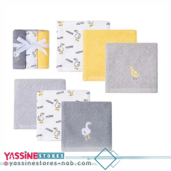 Hudson Baby 6Pcs Cotton Wash Cloths