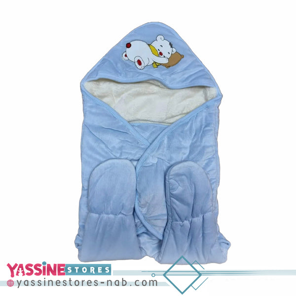 Fleece baby swaddle