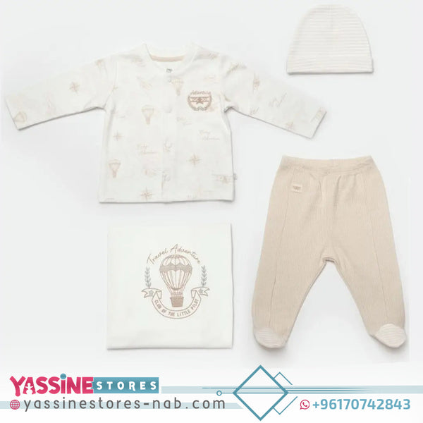 4 pieces newborn set - Yassine Stores