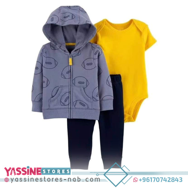 Carter's baby-girls 3-piece Layette Set - Yassine Stores