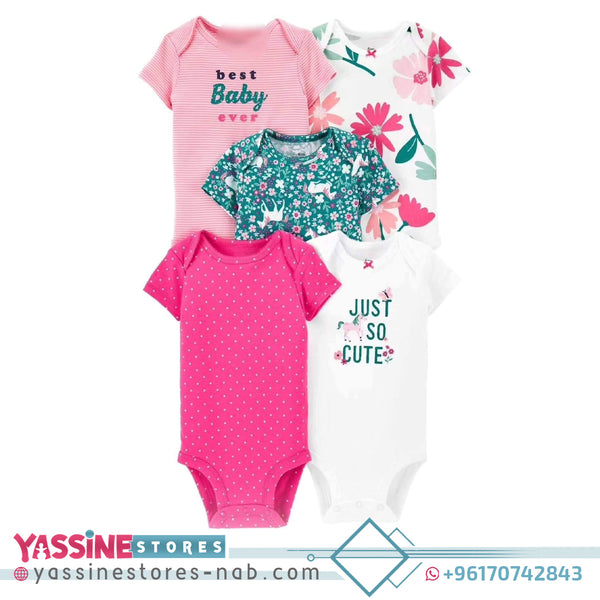 Short-Sleeve Bodysuits - Yassine Stores