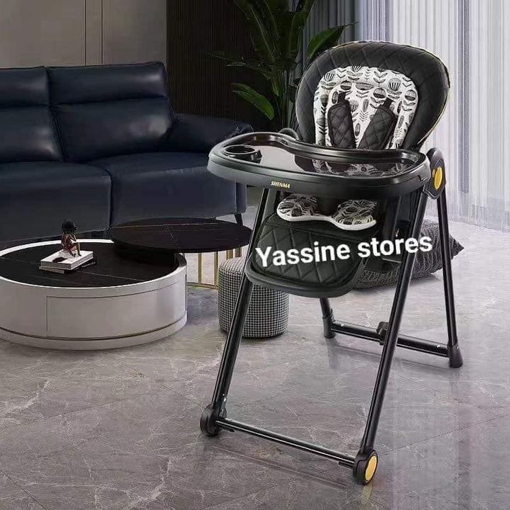 High Chair With Wheels - Yassine Stores