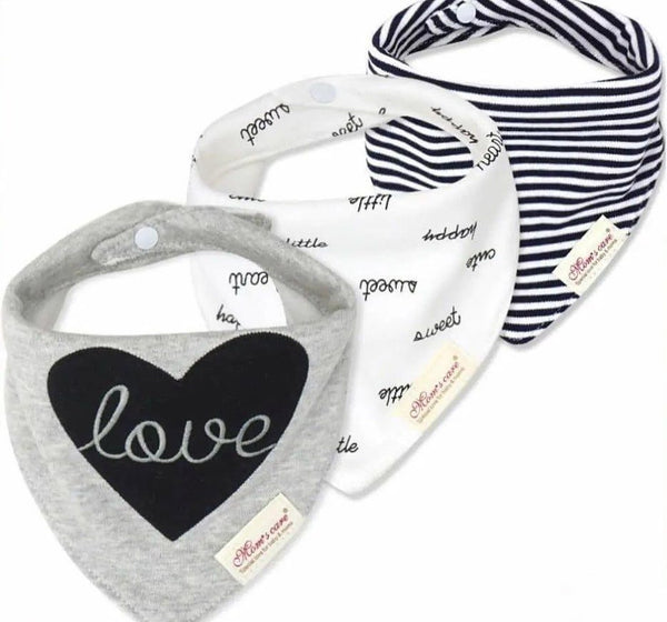 Cotton Baby Bibs - Yassine Stores