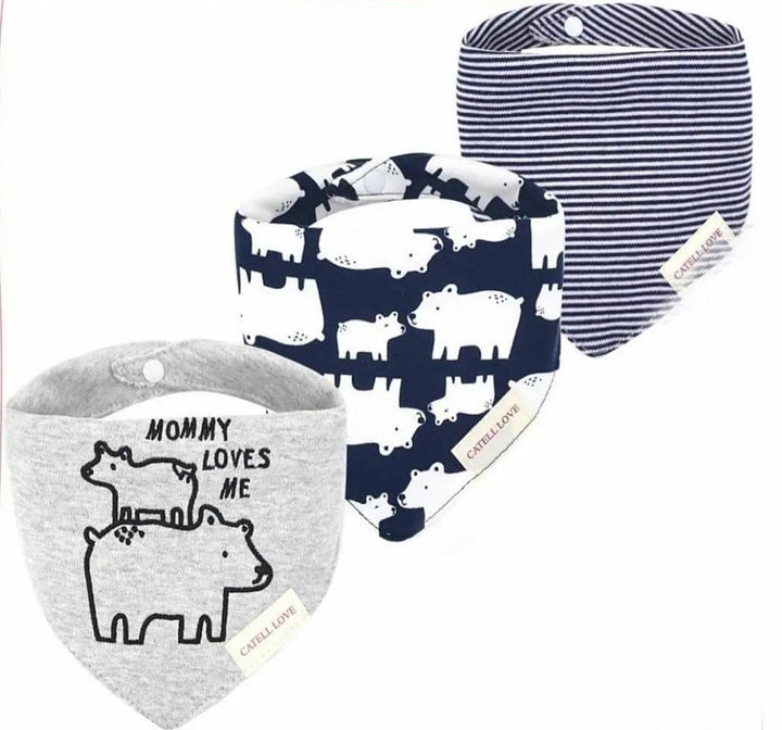 Cotton Baby Bibs - Yassine Stores