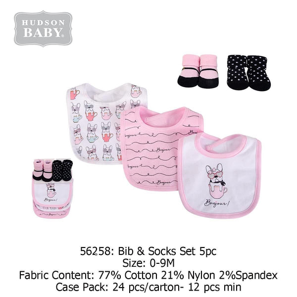 Bib & Socks Set 5pc - Yassine Stores