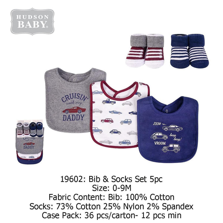 Bib & Socks Set 5pc - Yassine Stores