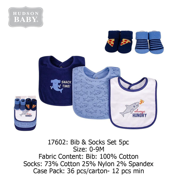 Bib & Socks Set 5pc - Yassine Stores