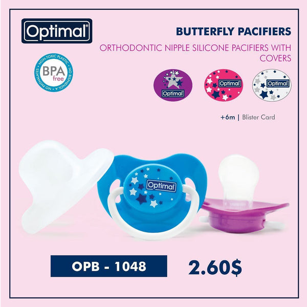 Butterfly Pacifiers  OPB - 1048 - Yassine Stores