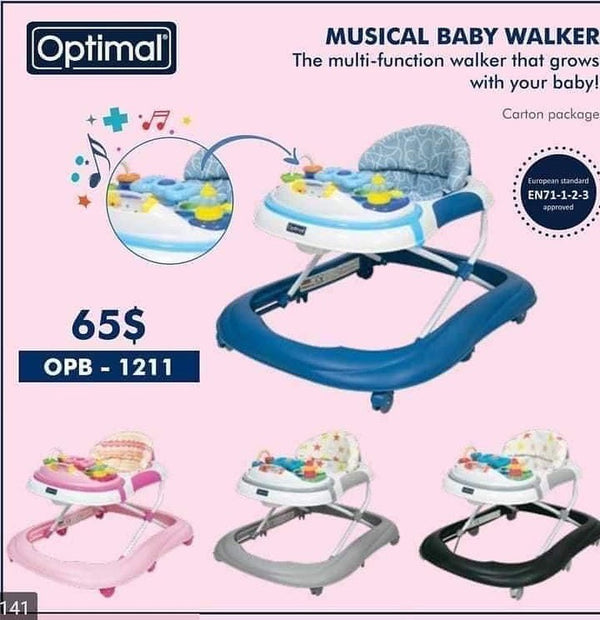 Musical Baby Walker - Yassine Stores