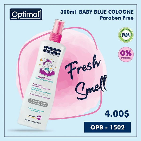 300ml Baby Blue Cologne Parabon Free OPB - 1502 Yassine Stores