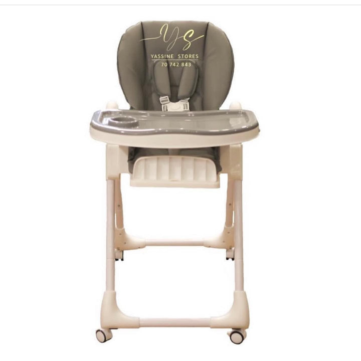 High Chair With Wheels - Yassine Stores