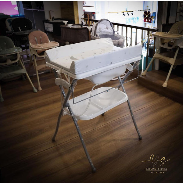 Baby Changing Table with bath tub - Yassine Stores