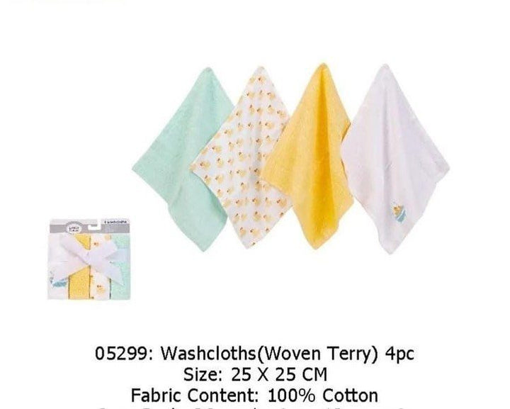 4pcs washcloths Yassine Stores