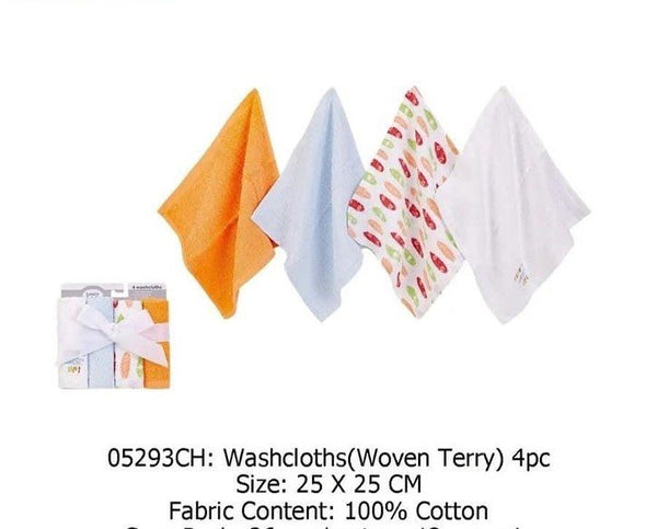 4pcs washcloths Yassine Stores