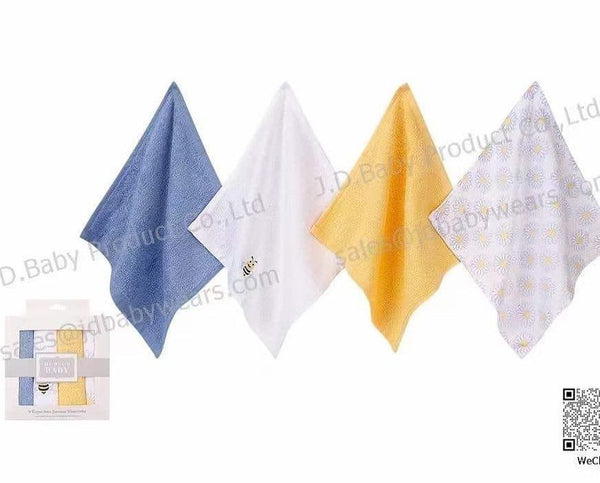 4pcs washcloths Yassine Stores