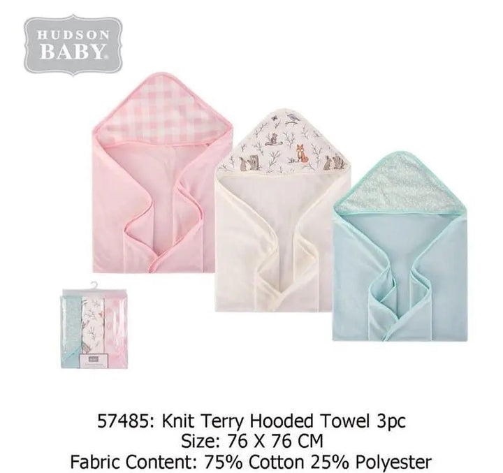 3 pcs Hooded towel Yassine Stores