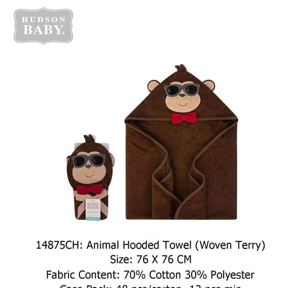 Animal Hooded Towel Yassine Stores