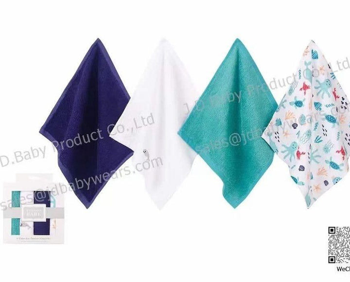 4pcs washcloths Yassine Stores