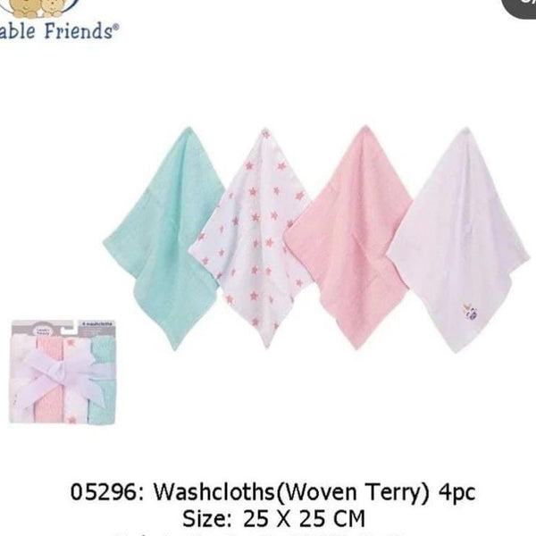 4pcs washcloths Yassine Stores