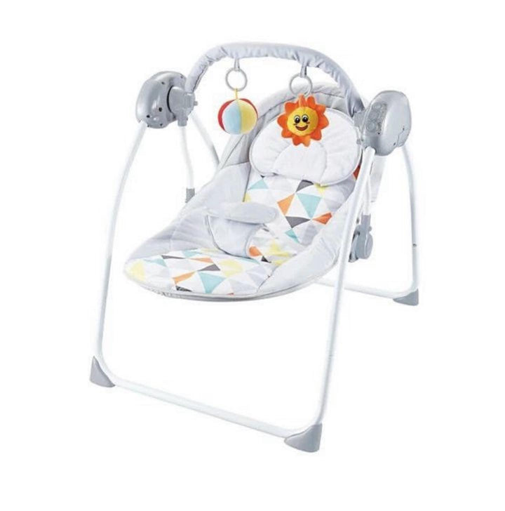 Safe intelligence rc rocking chair for baby with mosquito net and pillow - Yassine Stores