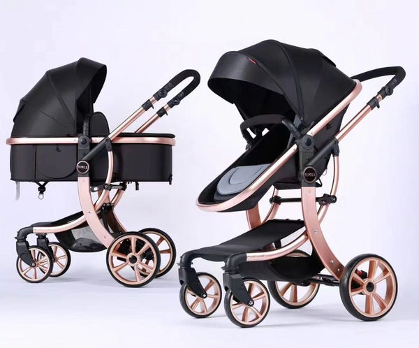 Aimile Baby Stroller - Black Yassine Stores