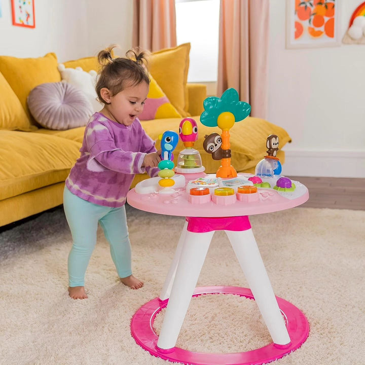 Baby Einstein Around We Grow 4-in-1 Walker, Discovery Activity Center and Table, Age 6 Months and up - Yassine Stores