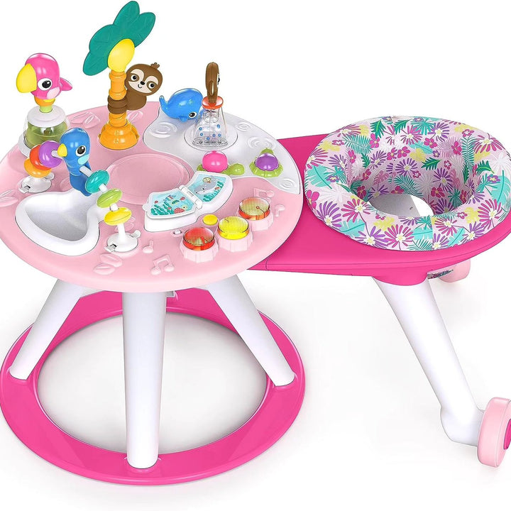 Baby Einstein Around We Grow 4-in-1 Walker, Discovery Activity Center and Table, Age 6 Months and up - Yassine Stores