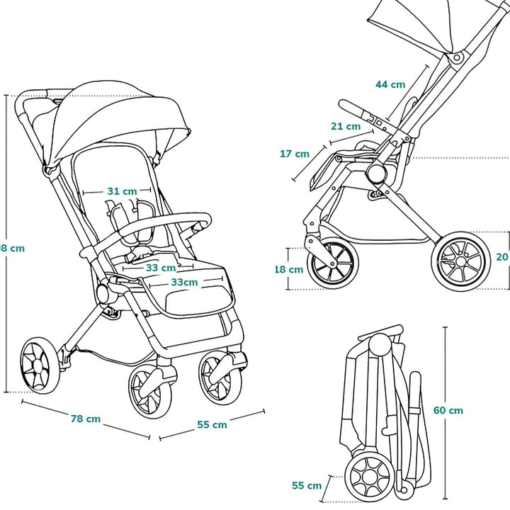 LIONELO Stroller - Yassine Stores