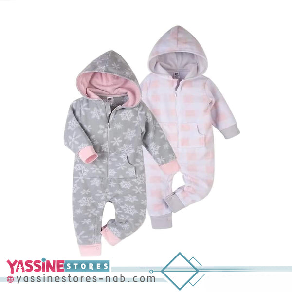 Fleece overall - set of 2