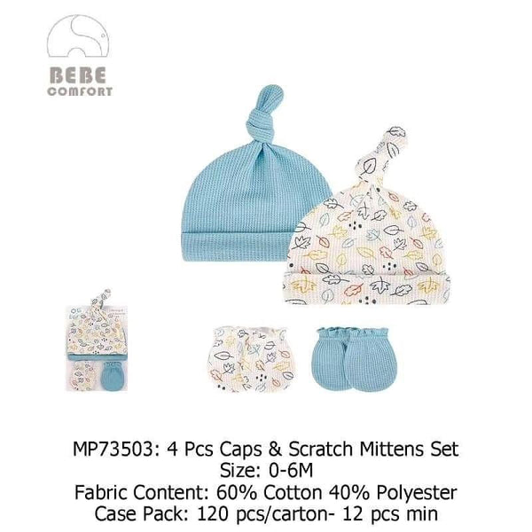 Baby hat & mitten set - Yassine Stores