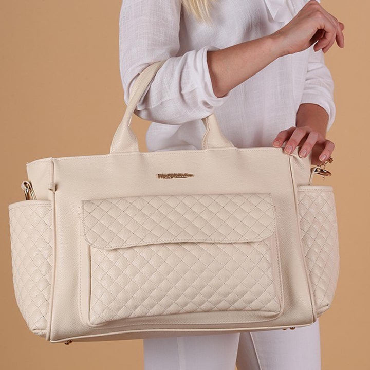 Leather Mommy Bag - Yassine Stores