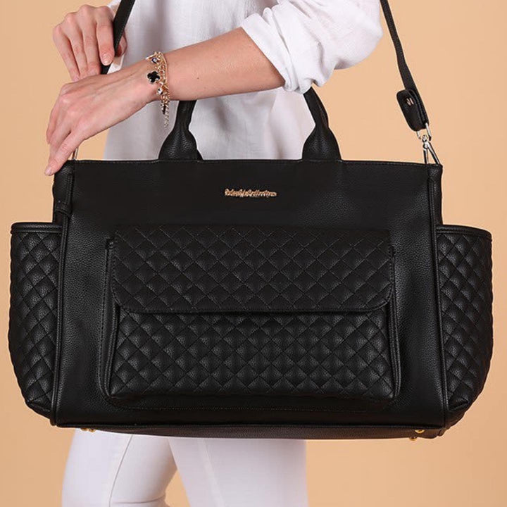 Leather Mommy Bag - Yassine Stores