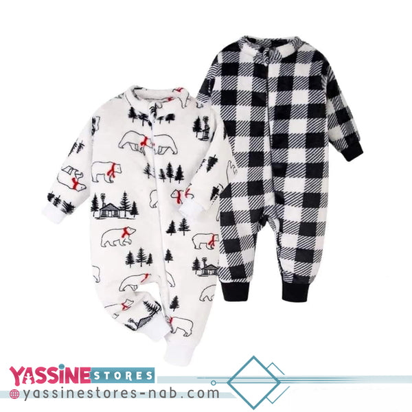 Fleece overall - set of 2