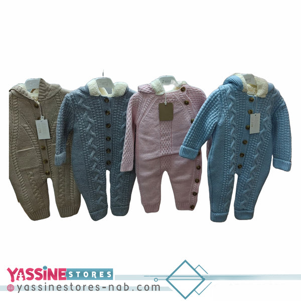 Baby Fleece winter jumpsuit