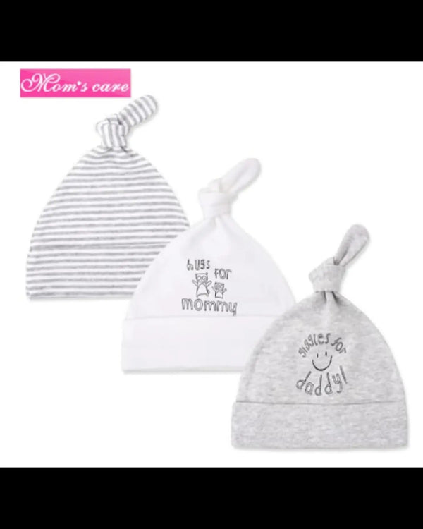 3 pieces cotton hats set Yassine Stores