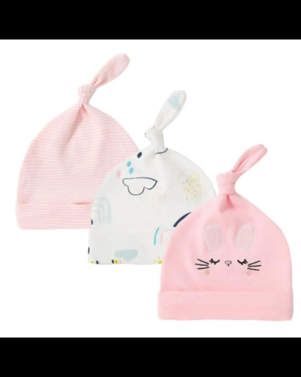 3 pieces cotton hats set Yassine Stores