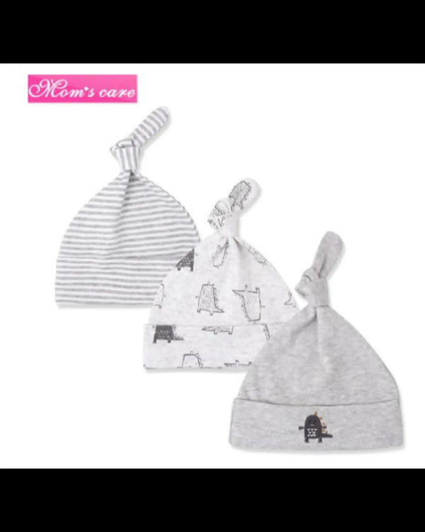 3 pieces cotton hats set Yassine Stores